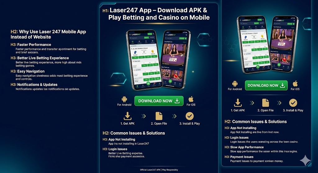 Laser247 Mobile Experience